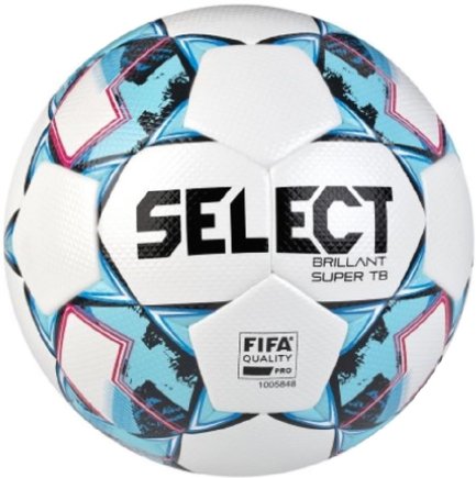 М'яч футбольний Select Brillant Super TB FIFA QUALITY PRO (051) розмір 5 (офіційна гарантія)
