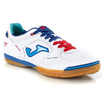 Взуття для залу (футзалки) Joma Top Flex TOPW.402.PS колір: біло-синій (офіційна гарантія) Взуття для залу (футзалки) Joma Top Flex TOPW.402.PS колір: біло-синій (офіційна гарантія)