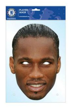 Маска картонна Chelsea F.C. Drogba (картонна маска Челсі Д.Дрогба)
