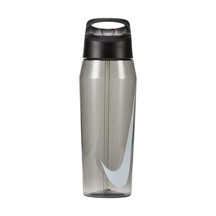Бутылка для воды Nike TR HYPERCHARGE STRAW BOTTLE 32 OZ N.100.0786.025.32 цвет: серый - Официальная Продукция