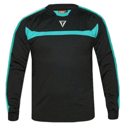 Вратарский свитер TITAR Arsenal цвет: черный/бирюза