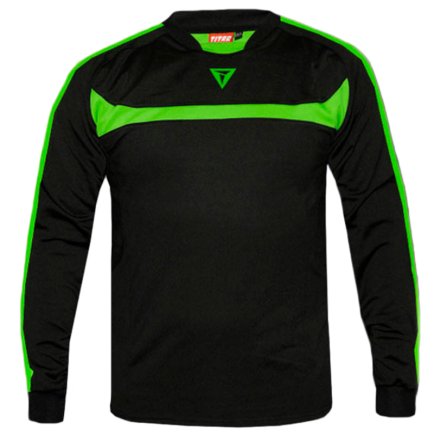 Вратарский свитер TITAR Arsenal цвет: черный/салатовый