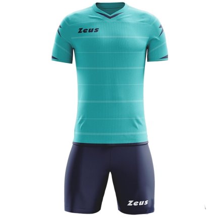 Футбольна форма Zeus KIT OMEGA AQ/BL Z00241 колір: бірюзовий/блакитний Футбольна форма Zeus KIT OMEGA AQ/BL Z00241 колір: бірюзовий/блакитний