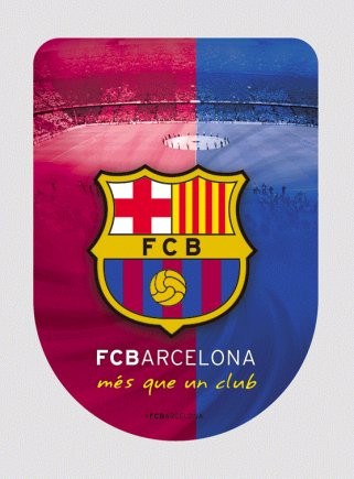 Универсальная 3D наклейка (small) F.C. Barcelona Universal Skin Small
