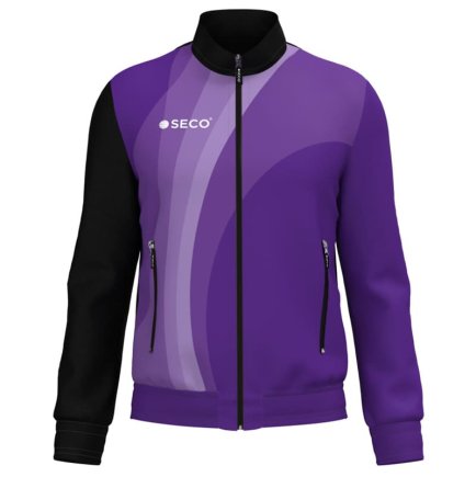 Кофта спортивная SECO Davina Black 22220308 цвет: фиолетовый