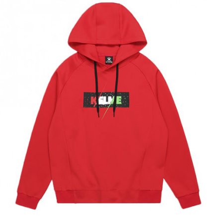 Худи з капюшоном Kelme 8061TT1004.9600 цвет: красный