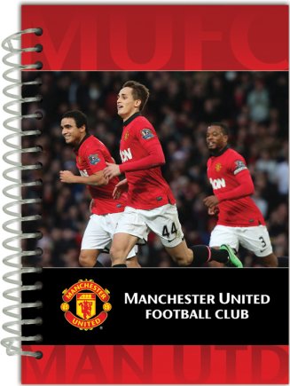 Блокнот Manchester Utd, 80 листов, А6 MU14-222K