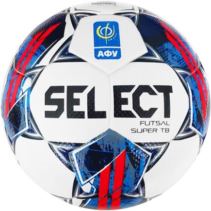 Мяч для футзала Select Futsal Super TB (FIFA QUALITY PRO) v22 (013) цвет: белый/красный размер 4