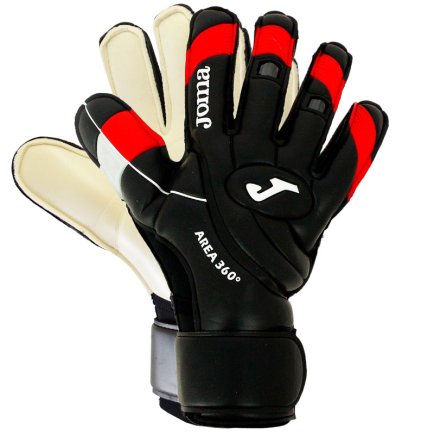 Воротарські рукавиці Joma AREA GPFW10H01.10 колір: чорний/червоний