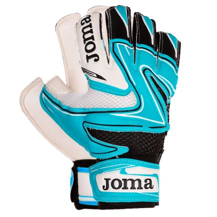 Воротарські рукавиці Joma HUNTER 400452.011 колір: блакитний/чорний