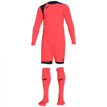 Воротарський комплект Joma ZAMORA IV 101300.041 з гетрами колір: кораловий