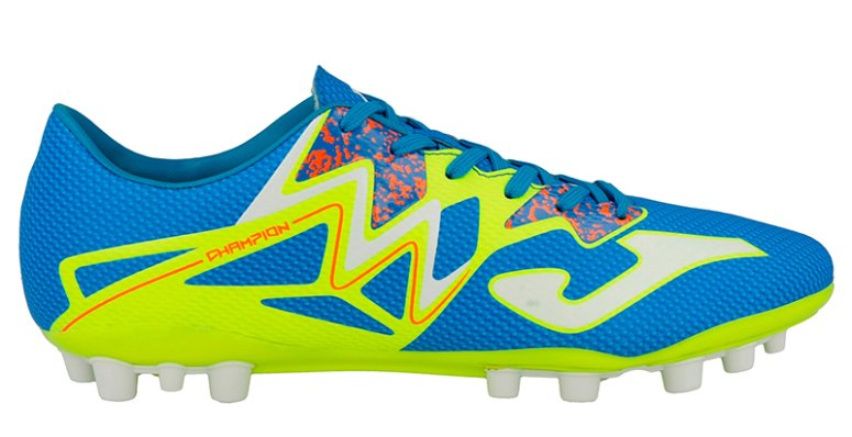 Бутсы Joma CHAMPION CHAW.604.AG цвет: голубой/салатовый (официальная гарантия)