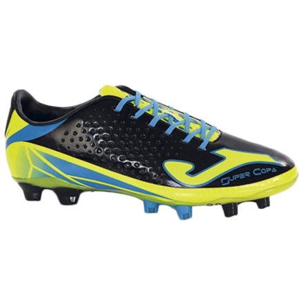 Бутси Joma Super Copa SCOMS.401.PM колір: чорний/синій/салатовий (Офіційна гарантія)