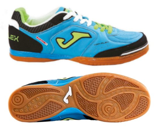 Взуття для залу Joma TOP FLEX 505 TOPS.505.PS колір: блакитний/чорний/салатовий (офіційна гарантія)