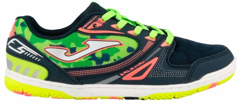 Взуття для залу Joma SALA MAX SMAXS.703.IN колір: темно-синій/зелений (офіційна гарантія)