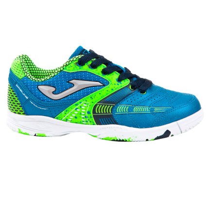 Обувь для зала Joma Dribling DRIJS.804.IN детские цвет: голубой/салатовый (официальная гарантия)