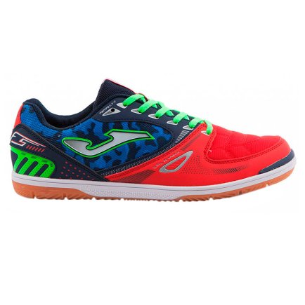 Взуття для залу (футзалки Джома) Joma SALA MAX JR SMAJS.716.IN дитячі колір: темно-синій/червоний