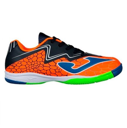 Обувь для зала (футзалки Джома) Joma SUPER COPA JR SCJS.808.IN детские цвет: оранжевый/черный