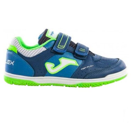 Обувь для зала (футзалки Джома) Joma TOP FLEX JR TOPJS.903.IN детские цвет: синий