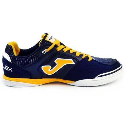 Взуття для залу (футзалки) Joma TOP FLEX TOPW2103.IN колір: темно-синій/жовтий
