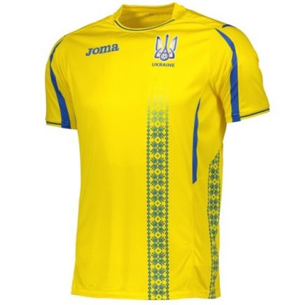 Футболка ігрова Joma збірної України FFU101011C17 колір: жовтий