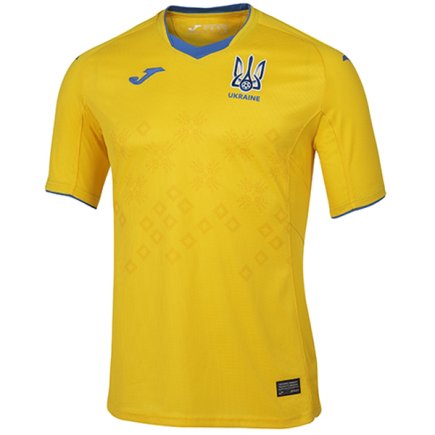 Футболка игровая Joma сборной Украины FFU101011.20 цвет: желтый