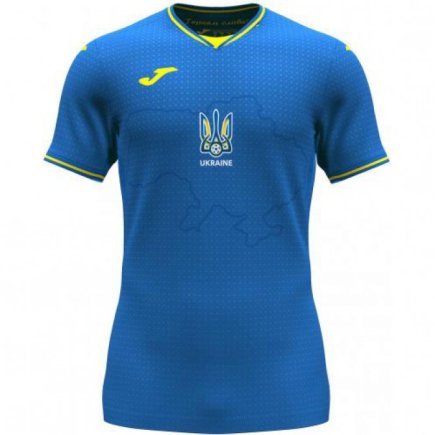 Футболка игровая Joma сборной Украины Евро AT102404A709 цвет: синий/желтый