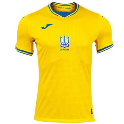 Футболка ігрова Joma збірної України Євро AT102404B907 колір: жовтий/синій