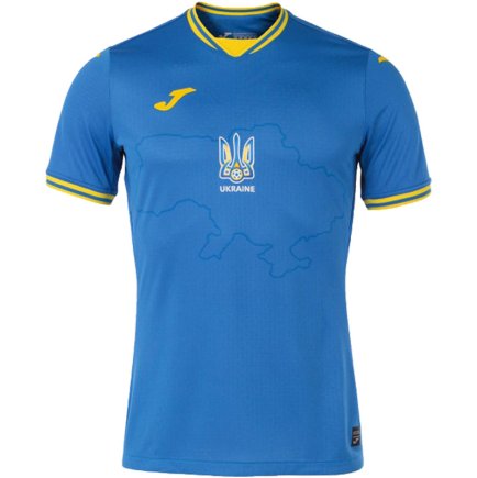 Футболка ігрова Joma збірної України ФФУ AT102404B709 колір: синій/жовтий