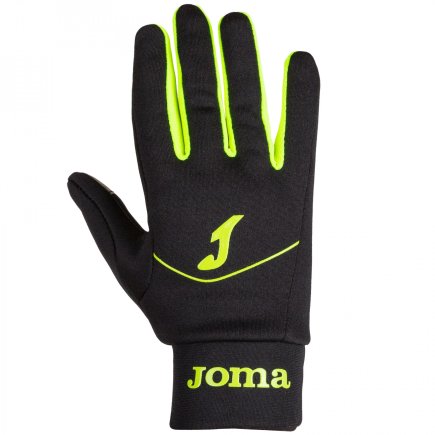 Перчатки для бега Joma COMPLEMENTOS 400478.121 цвет: черный/желтый