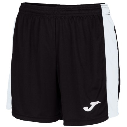 Шорты игровые Joma ACADEMY III 901142.102 женские цвет: черный/белый