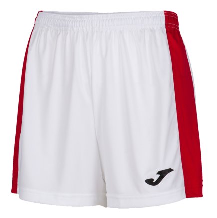Шорти ігрові Joma ACADEMY III 901142.206 жіночі колір: білий/червоний