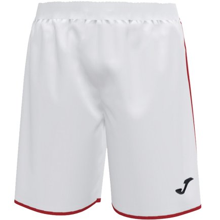 Шорты Joma LIGA 101324.206 цвет: белый/красный