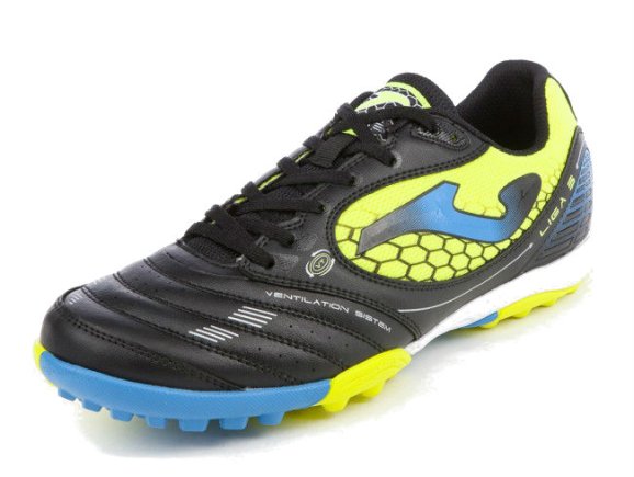 Сороконіжки Joma Liga LIGAW.501.PT колір: чорний/жовтий/синій (офіційна гарантія)