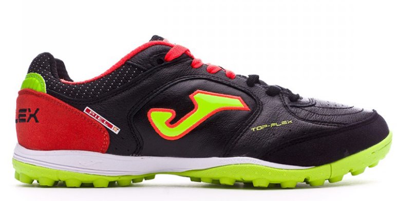 Сороконіжки Joma TOP FLEX 701 TOPS.701.TF колір: чорний/зелений/помаранчевий (офіційна гарантія)