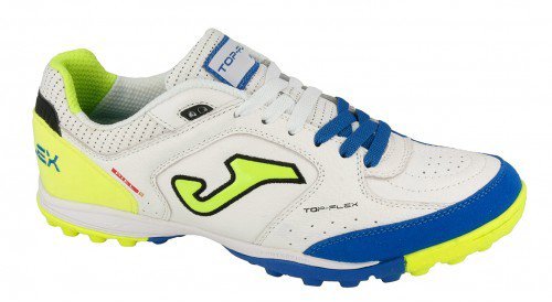 Сороконожки Joma TOP FLEX 702 TOPS.702.TF цвет: белый/синий/салатовый (официальная гарантия)