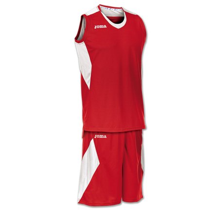 Баскетбольна форма Joma Space 100188.602 колір: червоний/білий