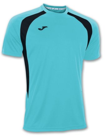 Футболка игровая Joma Champion III 100014.011 бирюзово/черная