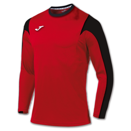 Футболка ігрова Joma ESTADIO 100147.601 з довгим рукавом червоно-чорна