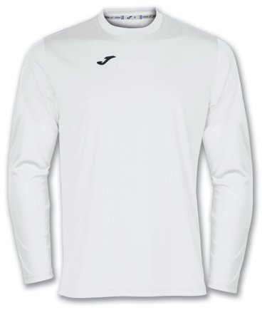 Футболка ігрова Joma Combi 100092.200 з довгим рукавом біла Футболка ігрова Joma Combi 100092.200 з довгим рукавом біла