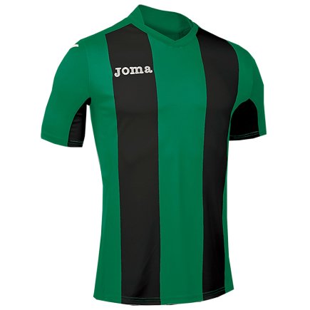 Футболка ігрова Joma Pisa V 100403.451 зелено-чорна