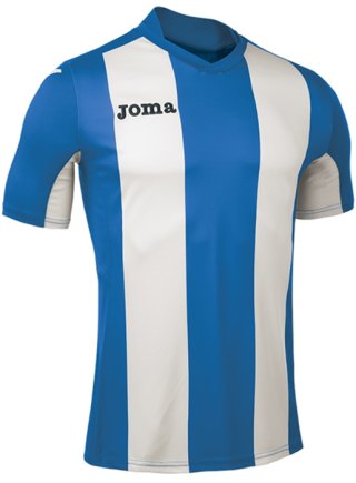 Футболка игровая Joma Pisa V 100403.700 сине-белая