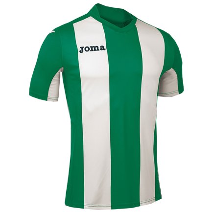 Футболка ігрова Joma Pisa V 100403.450 зелено-біла