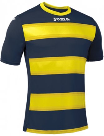 Футболка ігрова Joma Europa III 100405.339 темно-синьо-жовта