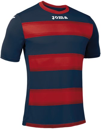 Футболка ігрова Joma Europa III 100405.336 темно-синьо-червона