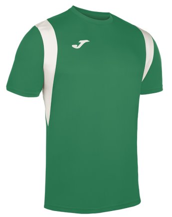 Футболка игровая Joma Dinamo 100446.450 зелено-белая Футболка игровая Joma Dinamo 100446.450 зелено-белая