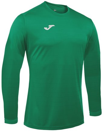 Футболка ігрова Joma CAMPUS II 100526.450 з довгим рукавом колір: зелений Футболка ігрова Joma CAMPUS II 100526.450 з довгим рукавом колір: зелений