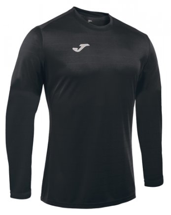 Футболка ігрова Joma CAMPUS II 100526.100 з довгим рукавом колір: чорний Футболка ігрова Joma CAMPUS II 100526.100 з довгим рукавом колір: чорний