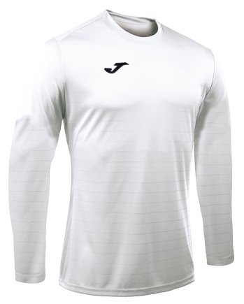Футболка ігрова Joma CAMPUS II 100526.200 з довгим рукавом колір: білий Футболка ігрова Joma CAMPUS II 100526.200 з довгим рукавом колір: білий