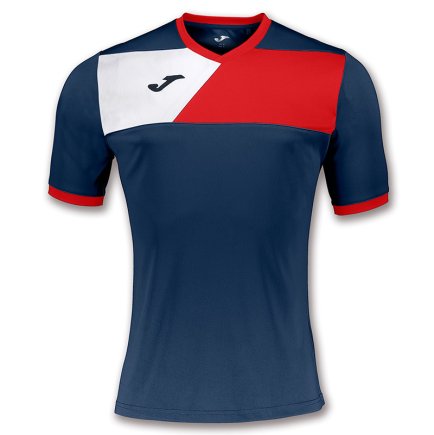 Футболка ігрова Joma Crew II 100611.306 колір: синій